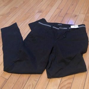 Express super skinny black jeans 28x30 new unisex
